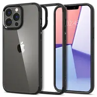 Чохол Spigen для iPhone 13 Pro (6.1") — Ultra Hybrid, Matte Black (ACS03262)