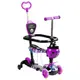 Самокат "Best Scooter" 6 в 1, с дополнительными колесами и бортиком