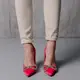 Женские туфли Fashion Bow 3995 38 размер 24,5 см Розовый