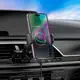 Держатель Borofone Blue Charm wireless fast charging car holder (air outlet) BH204 |15W, 4.5-7"|