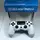 Бездротовий bluetooth джойстик DOUBLE-motor vibration 4 Wireless Controller PS4 - DS-2312, Білий