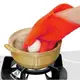 Жаропрочные перчатки-прихватки из силикона Antiscald Gloves Красные