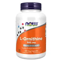 Аминокислота NOW L-Ornithine 500 mg, 120 вегакапсул