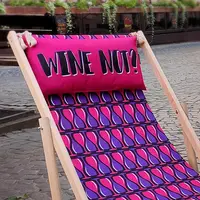 Шезлонг дерев'яний Wine not (SHZL_19L023)