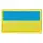 Набор шевронов 2 шт на липучке Флаг Украины 3,5х6 см вышитый патч нашивка