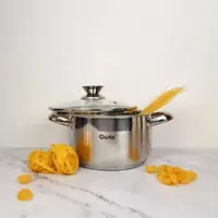 Каструля з кришкою Gusto ForСe GT-1107-20 20 см 3.6 л срібляста