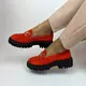 Женские замшевые красные лоферы Maxmillien 40