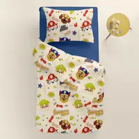 Подростковое постельное белье с простыней на резинке PAW PATROL