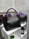 АКЦИЯ. Черный с красным – комплект 2в1 - фурн. золото - Lady Bags сумка + клатч – на молнии (2010)