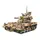 Конструктор детский игровой.Зенитная установка танк военный 1270 детали, хаки