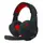 Игровые наушники с микрофоном Jedel GH-253 Чёрные с красным