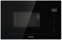 Вбудована мікрохвильова піч Gorenje BM251SG2BG 25 л чорна