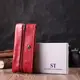 Оригинальная ключница из натуральной кожи ST Leather 22509 Красный