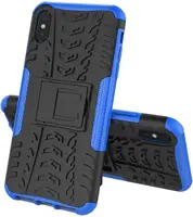 Чехол-накладка TOTO Dazzle Kickstand 2 in 1 Case Apple iPhone XS Max Blue