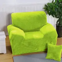 Чехол на кресло замша/микрофибра Homytex Салатовый