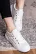 Женские кеды Fashion Oaky 1860 40 размер 25 см Белый