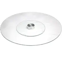 Подставка крутящаяся стеклянная Stenson R-17596 32 см