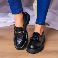Броги жіночі Fashion Artemis 3181 37 розмір 24 см Чорний