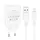 Адаптер мережевий BOROFONE Micro USB Cable Aspirer single port charger set BA74A |1USB, 2.1A|