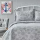 Покрывало с наволочками Nautica Home - Doris a.gri светло-серый 230*240