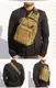 Сумка тактическая военная Molle 8018 20х28х12 см койот
