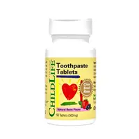 Натуральная добавка ChildLife Toothpaste Tablets 500 mg, 60 таблеток