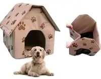 Будиночок для собак і кішок portable dog house будка 43 х 43 х 40 см