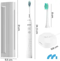 Ультразвукова зубна щітка Maltec Toothie X1 White (Польща)