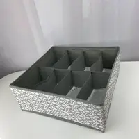 Ящик-органайзер для зберігання білизни Stenson TD00173-grey-1 8 відділень