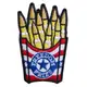 Шеврон нашивка Freedom Fries Patch 5×8 см вышитый патч на липучке
