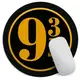 Коврик для компьютерной мыши круглый Платформа 9 3/4 (Гаррі Поттер) 20 см