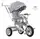 Трехколесный велосипед Turbo Trike M-4058-19 серый