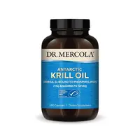 Жирные кислоты Dr. Mercola Antarctic Krill Oil, 180 капсул