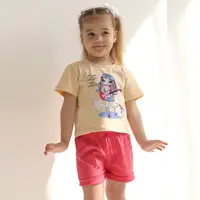 Футболка дитяча для дівчинки GABBI FT-25-14 Бежевий на зріст 104 (14419)