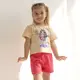 Футболка детская для девочки GABBI FT-25-14 Бежевый на рост 104 (14419)