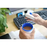 Складная силиконовая чашка Collapsible. Синяя
