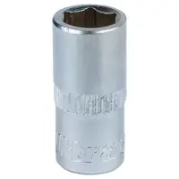 Насадка шестигранная короткая 1/4" 8мм CrV ULTRA (6060082)