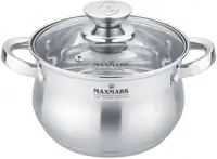 Кастрюля со стеклянной крышкой Maxmark MK-BL2503 2 л 18 см