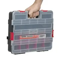 Пластиковый органайзер для инструментов 14,5” 375*280*67 мм INTERTOOL BX-4021