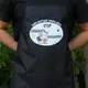 Фартук с вашим принтом - пиво льется горящие угли