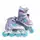 Комплект роликов с защитой 312-91 М Best Roller колеса PU светящиеся. Multicolor (размер 35-38) (186095)