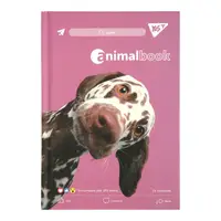 Блокнот для записів до точки А6 YES 7 БЦ Animalbook 152066 64 листа