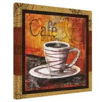 Картина на полотні Cafe 50x50 см (H5050_RET009)