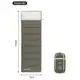 Спальник с капюшоном Naturehike LD350 CNK2300SD016, темно-зеленый