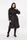 Cтеганое пальто CR-80138-BLK