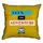 Подушка с мешковины Let`s go on adventure 45x45 см (45PHB_VOL009_WH)