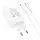 Адаптер сетевой HOCO Type-C to Type-C Cable Start three-port charger N33 |1USB/2Type-C, PD/QC, 35W/3A|