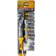 Набор насадок торцевых MASTERTOOL CRV 1/2" 8-19 мм удлинитель 125 мм, 12 шт (78-1312)