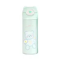 Термокружка детская Beizhiming Vacuum Cup 420ml термос Мятный HP147M