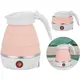 Складной силиконовый электрочайник SmartTech Foldable Kettle 600мл Розовый